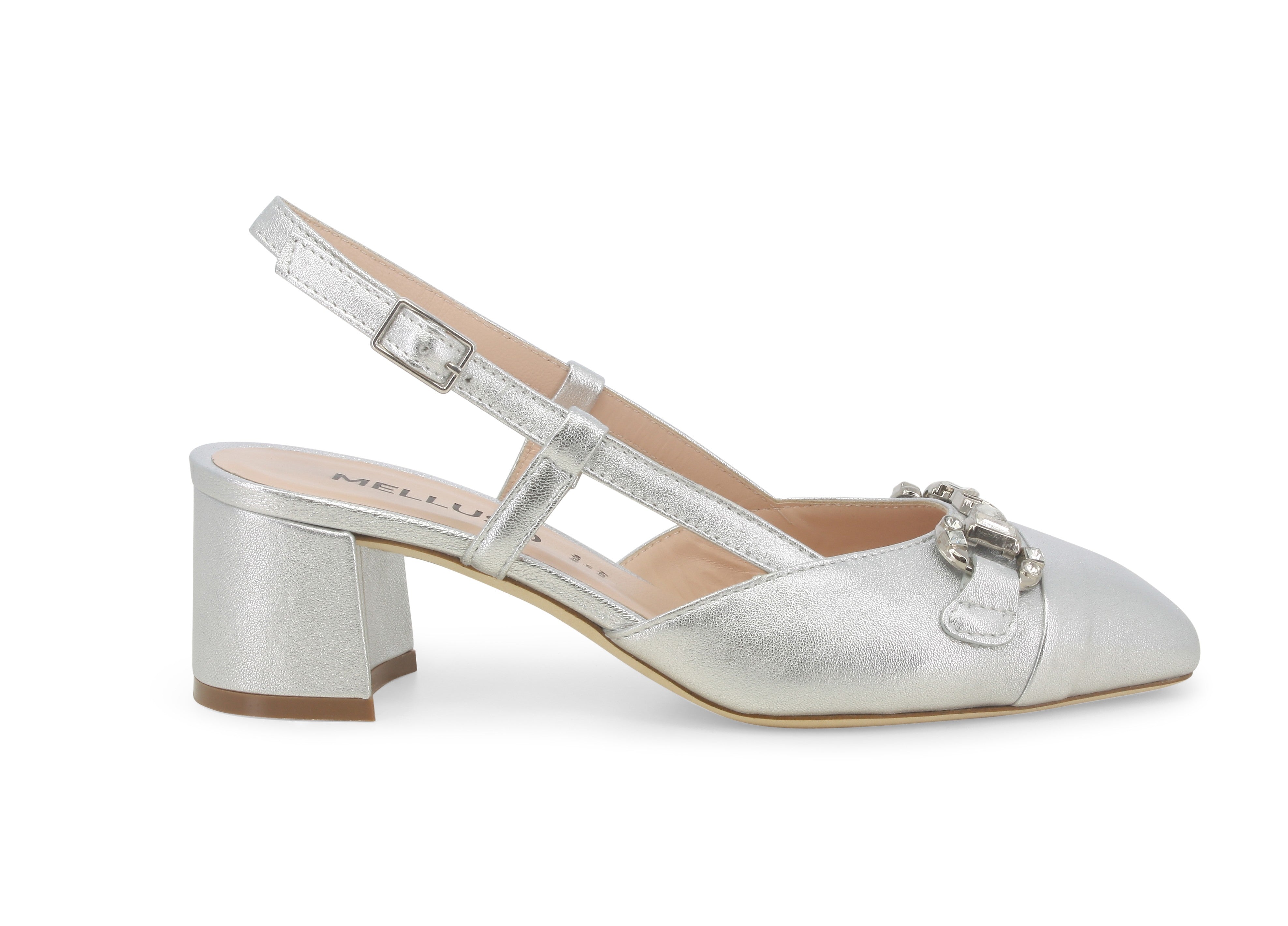 Viviana 50 Jewel Slingback Heel