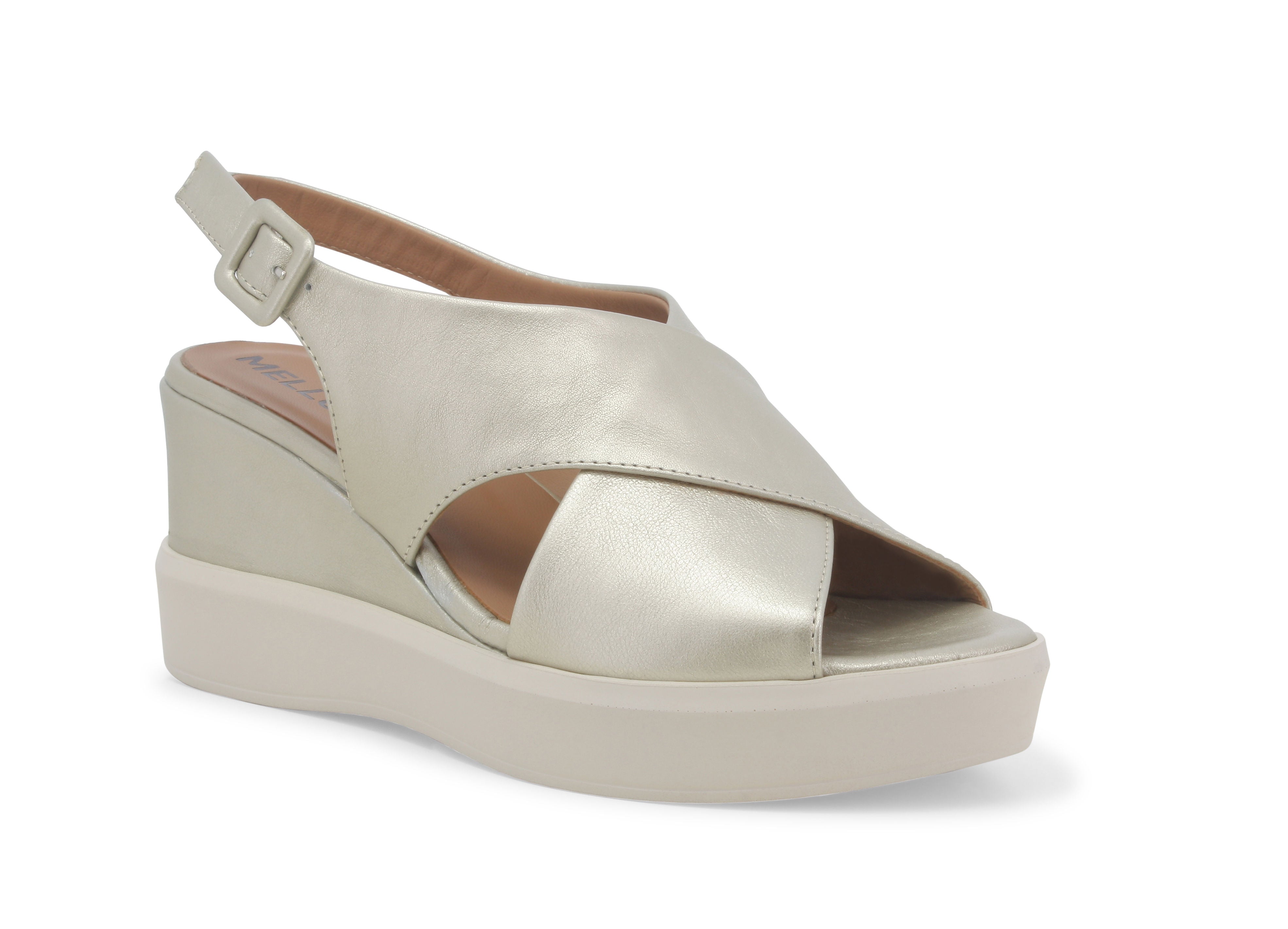 Capri Leather Wedge